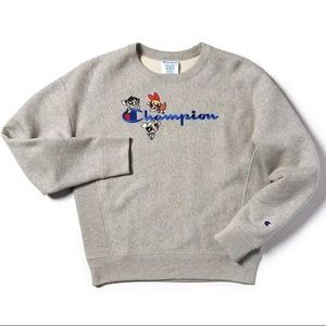 Exclusive Champion x The Powerpuff Girls reverse weave crewneck. SOLD OUT!!!